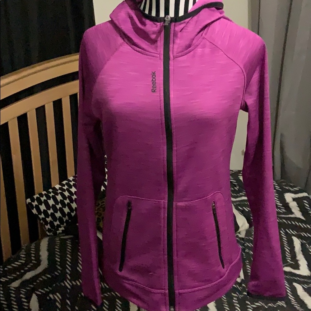 Reebok zip up hoodie